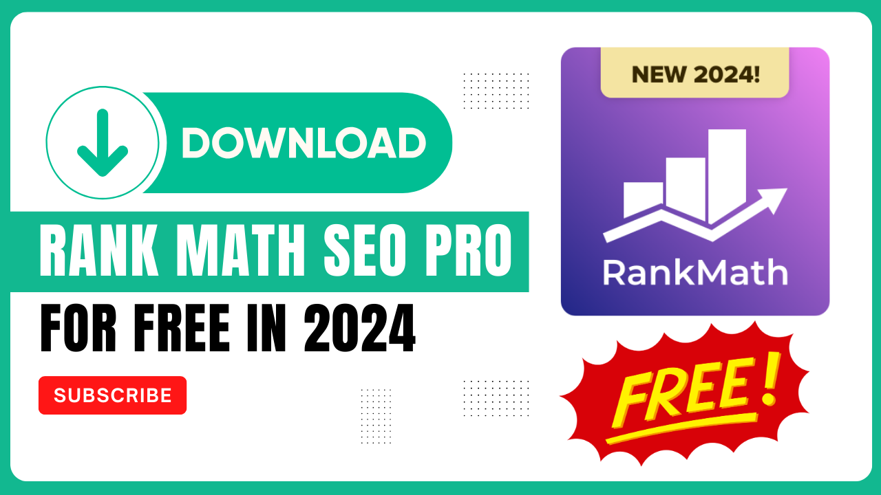 rank math seo pro free download
